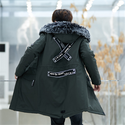 Hooded Cotton Jacket for Youth Casual Wear