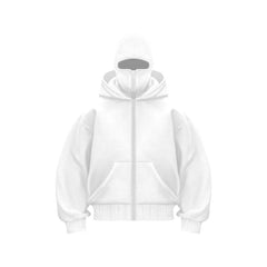 Fleece-lined Double Hooded Sweater